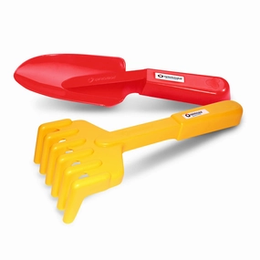 2 Piece Garden Set - Includes Hand Rake & Shovel