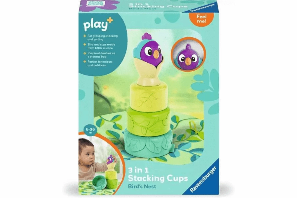 3-in-1 Stacking Cups: Bird's Nest