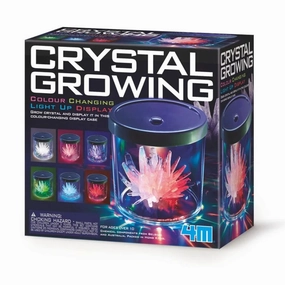 4M - Crystal Growing Colour Changing Display Case