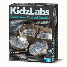 4M - KidzLabs Crystal Geode Crystal Growing Kit
