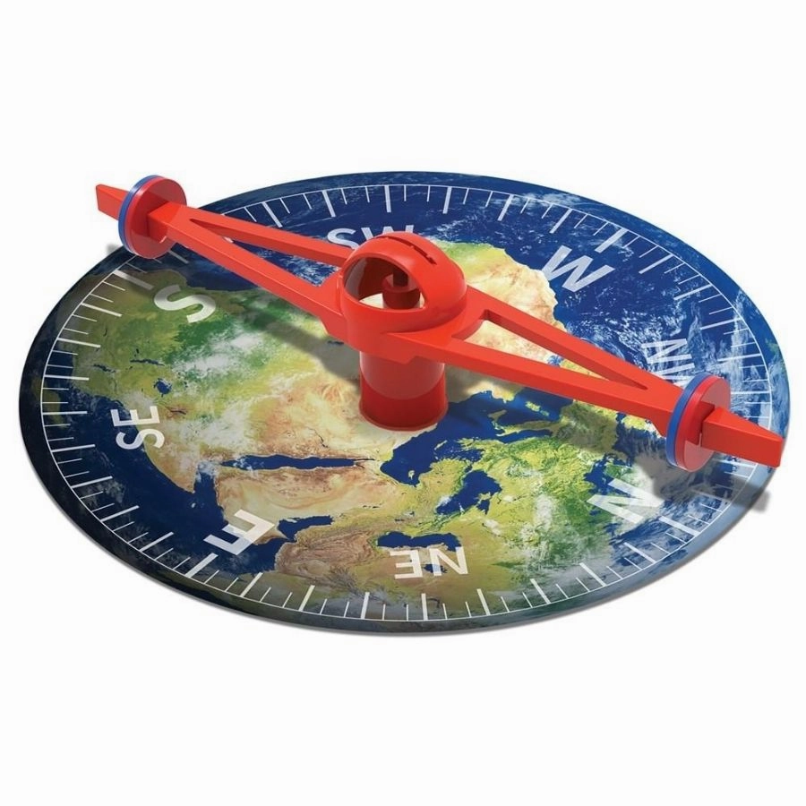 4M - KidzLabs Giant Magnetic Compass Science Kit