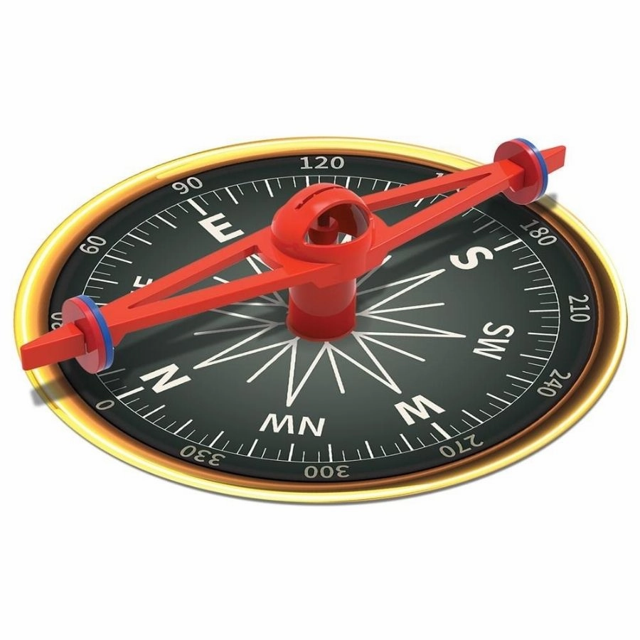4M - KidzLabs Giant Magnetic Compass Science Kit