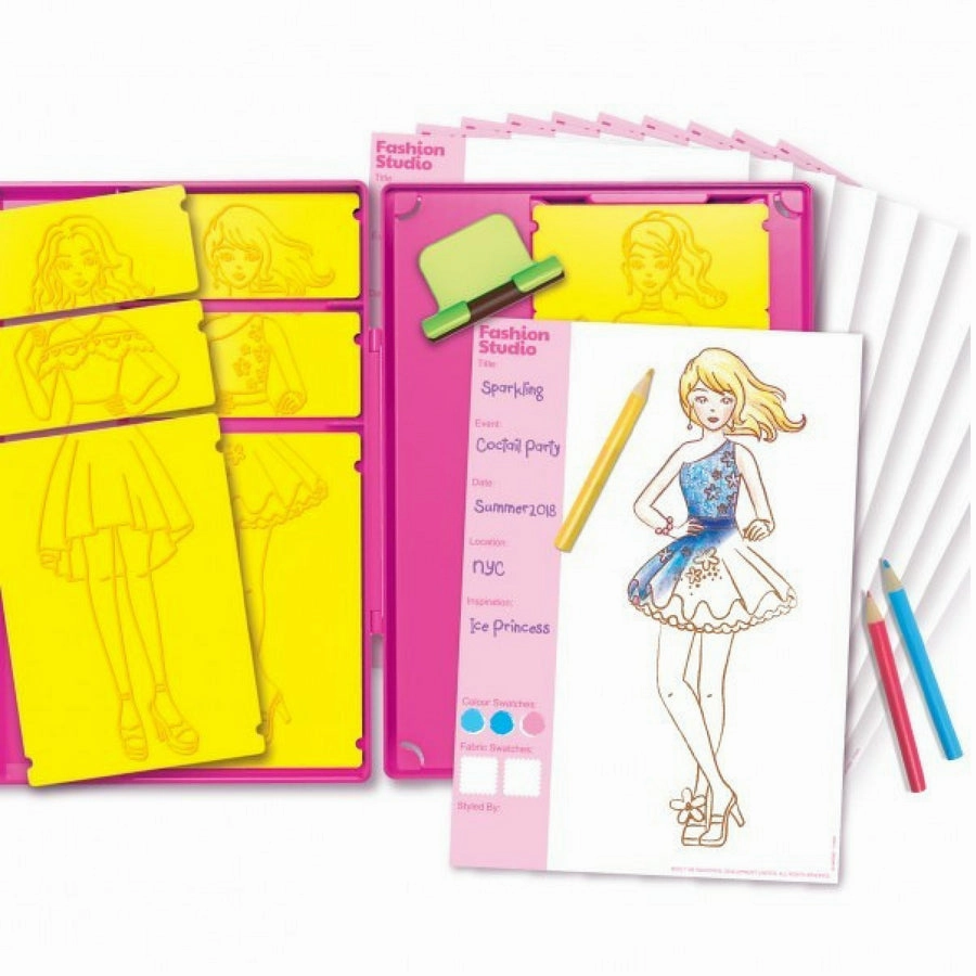4M - KidzMaker: My Design Portfolio Fashion Studio Art Set