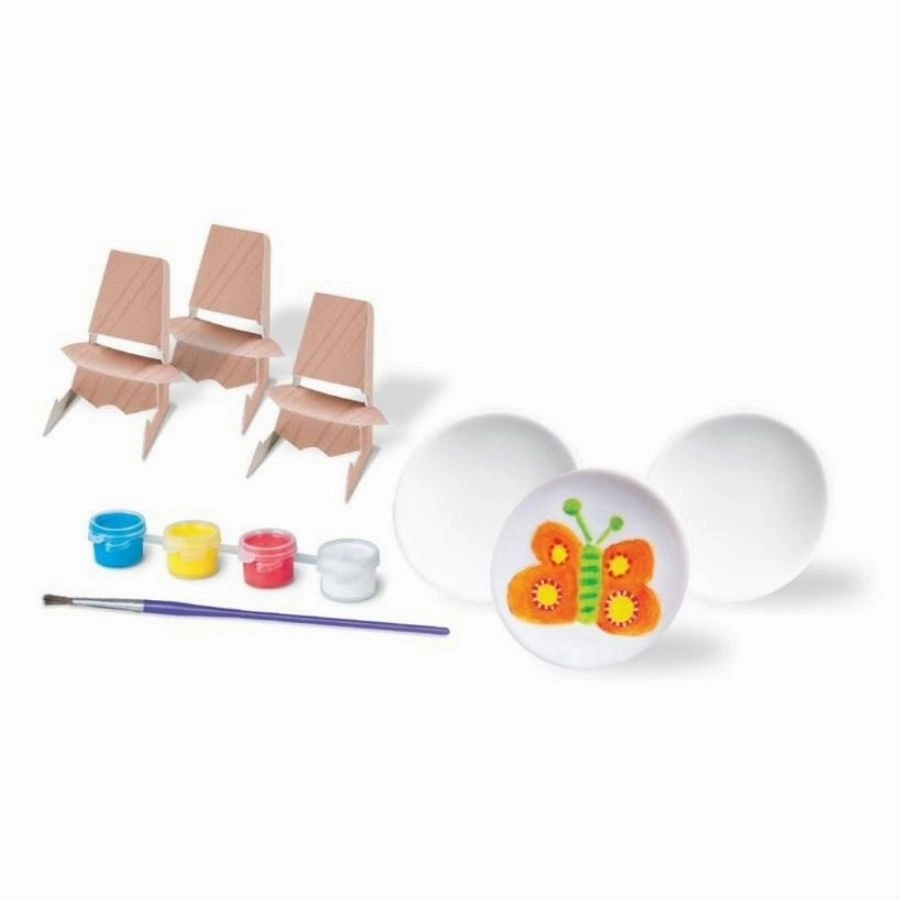 4M - Little Craft: Mini Plates Paining Kit