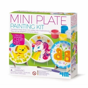 4M - Little Craft: Mini Plates Paining Kit