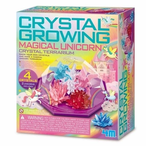 4M - Magical Unicorn Crystal Terrarium Crystal Growing Kit