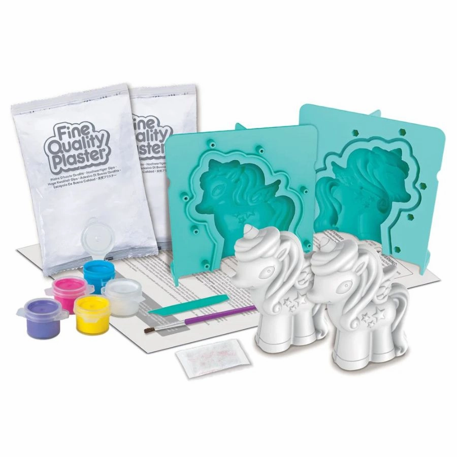 4M - Mould & Paint: 3D Glitter Unicorns