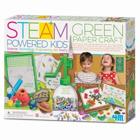 4M - STEAM Powered Kids: Green Paper Craft Kit