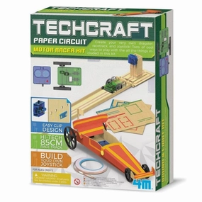 4M - Techcraft: Paper Circuit Motor Race Kit