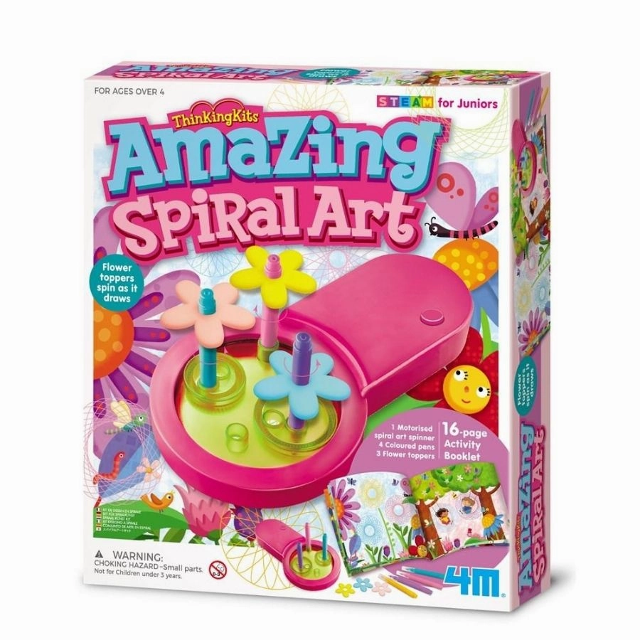 4M - ThinKing Kits: Amazing Spiral Art