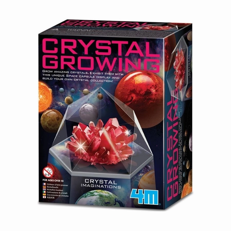 4M Toys - Crystal Growing Kit Space Gem Red