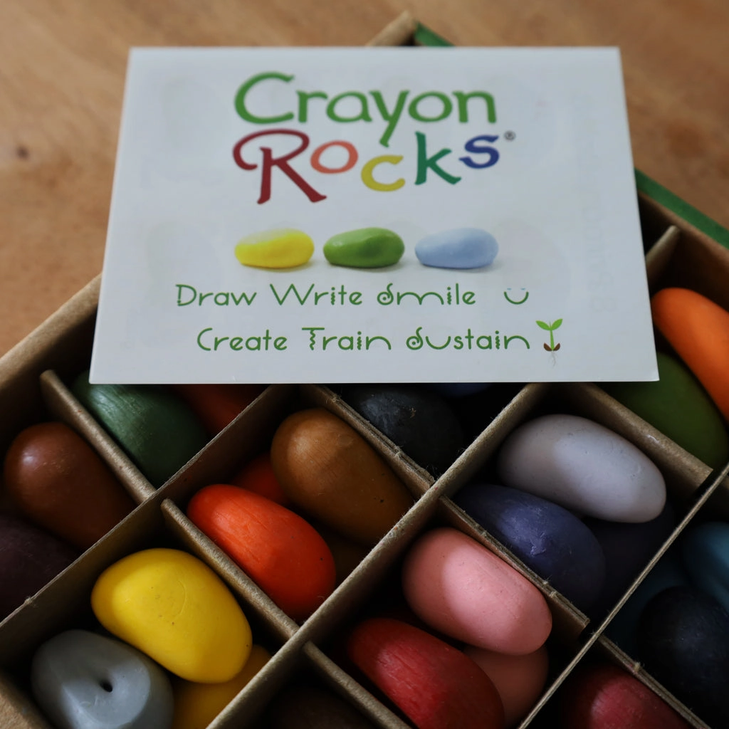 64 Crayon Rocks (2 Sets of 32 Colors in a Box)