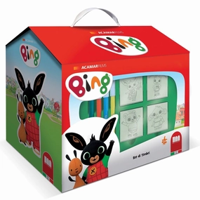 Acamar Films Bing House Colouring and Stamp Set