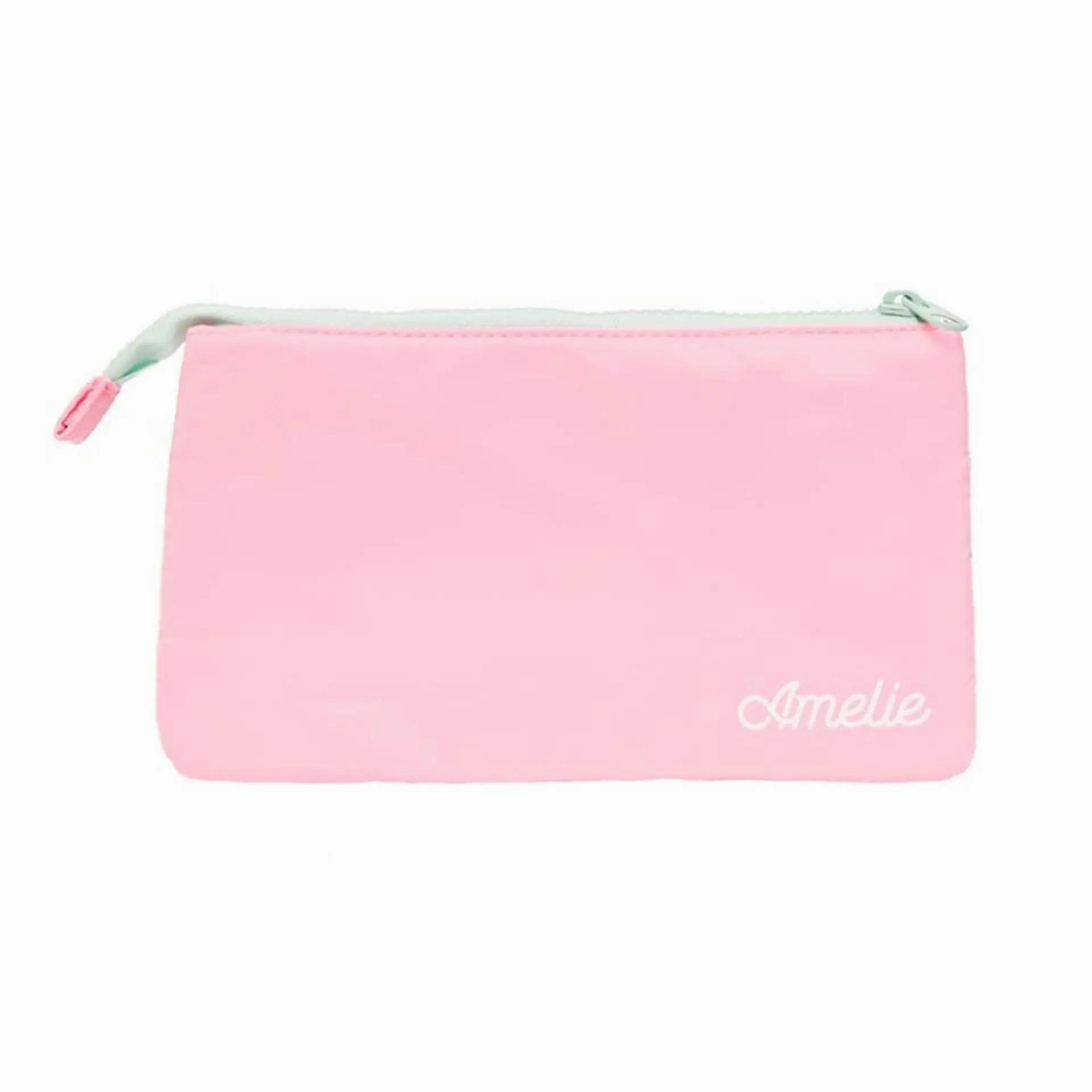 Amelie Pastel Collection Triple Pencil Case