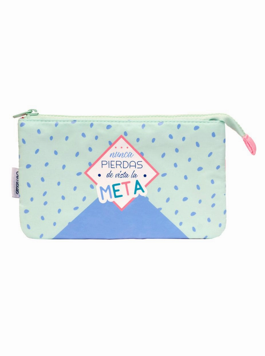 Amelie Pastel Collection Triple Pencil Case