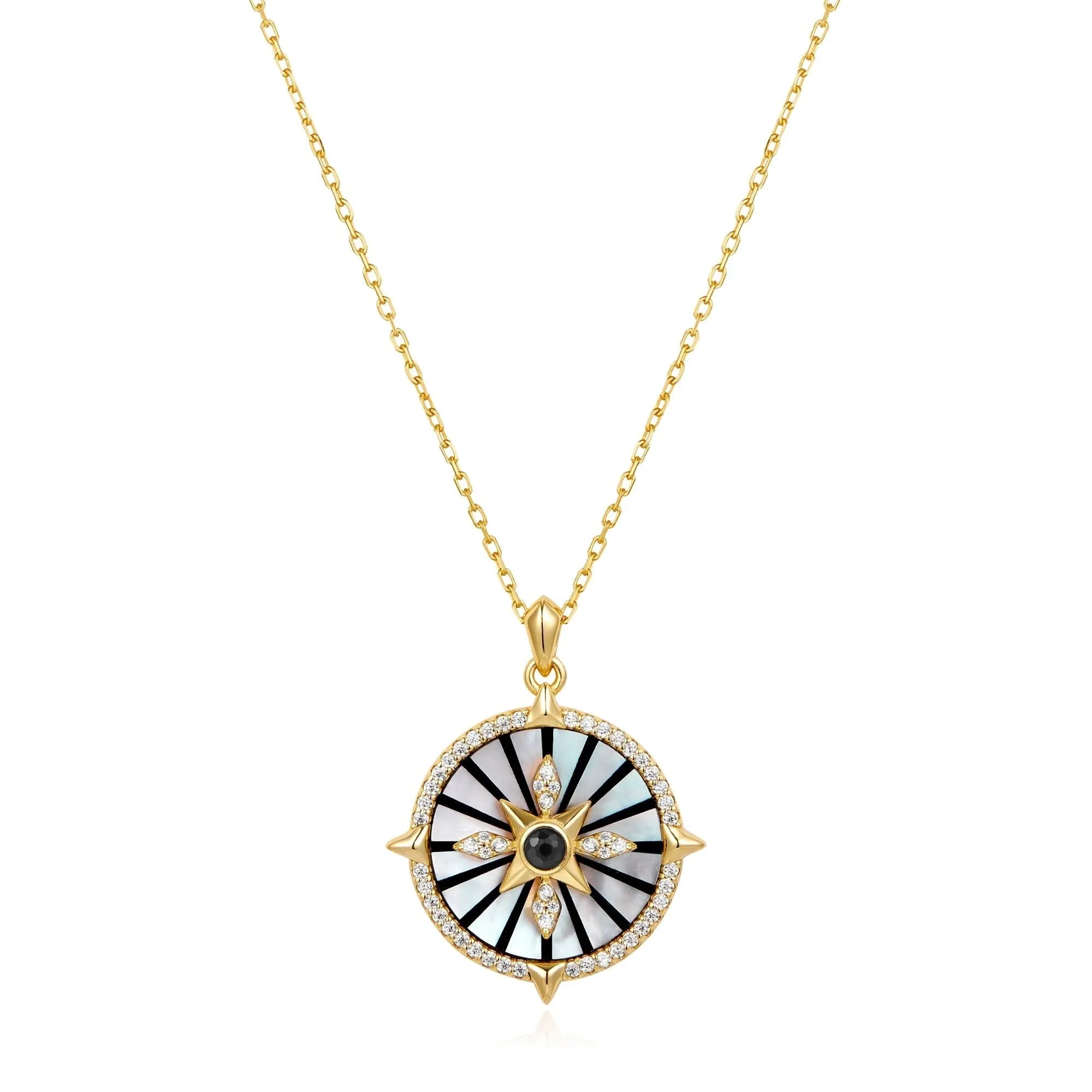Ania Haie Gold Astrolabe Necklace N061-07G Ania Haie Jewellery