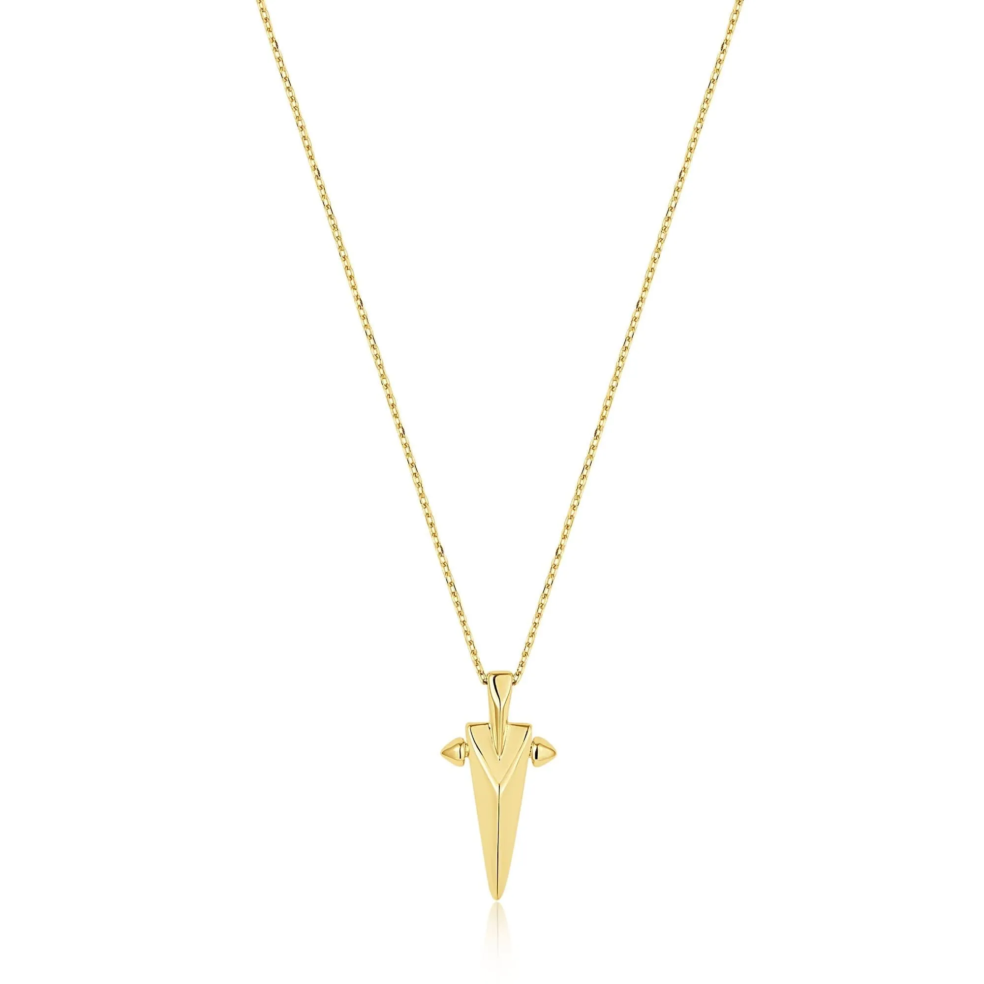 Ania Haie Gold Geometric Point Pendant Necklace N053-03G Ania Haie Jewellery