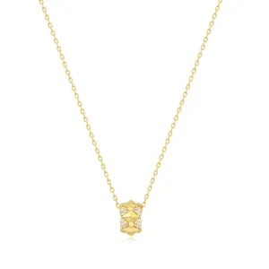 Ania Haie Gold Geometric Sparkle Pendant Necklace N053-02G Ania Haie Jewellery