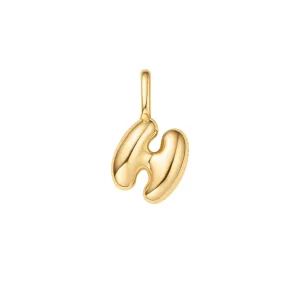 Ania Haie Gold H Letter Charm NC060-25G Ania Haie Jewellery