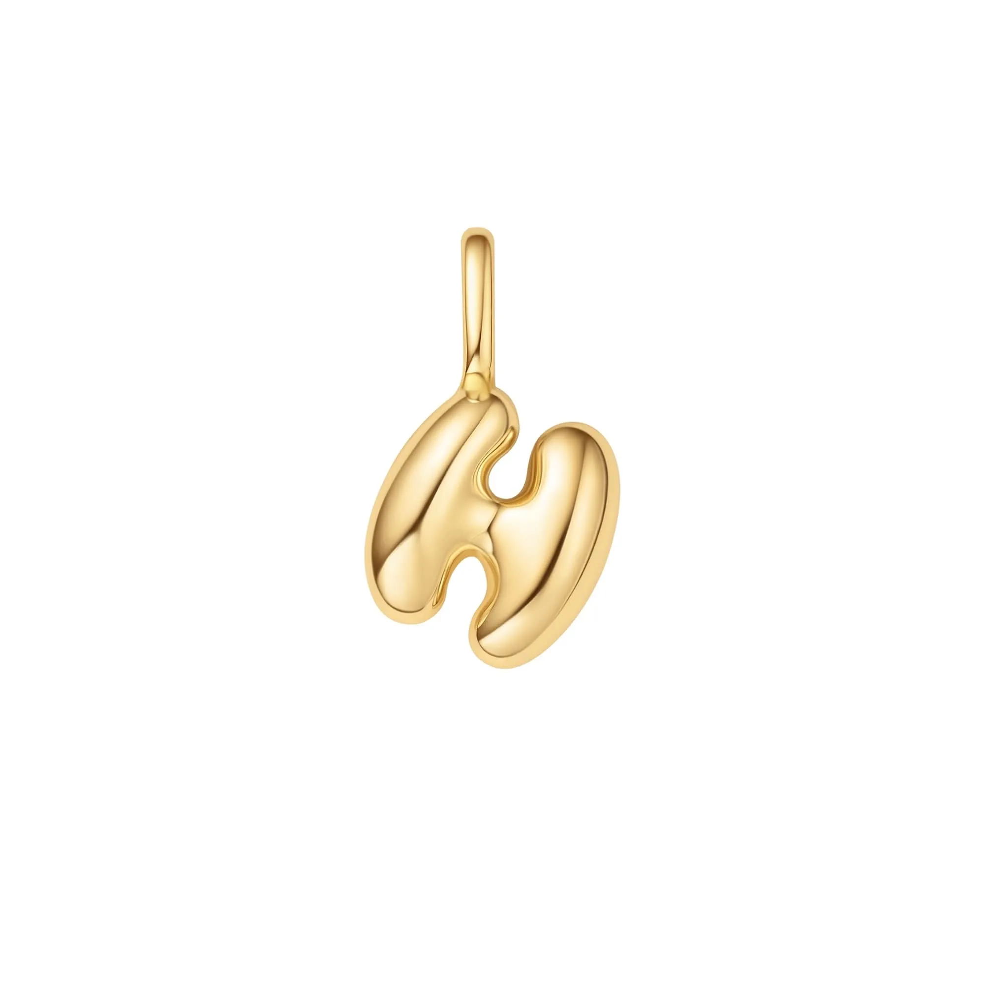 Ania Haie Gold H Letter Charm NC060-25G Ania Haie Jewellery
