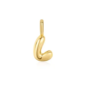 Ania Haie Gold L Letter Charm NC060-19G Ania Haie Jewellery