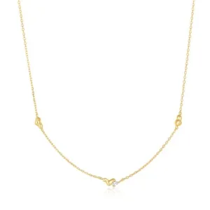 Ania Haie Gold Twisted Wave Chain Necklace N050-02G Ania Haie Jewellery
