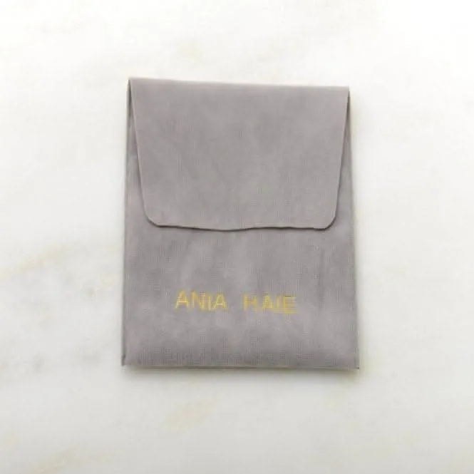 Ania Haie Silver Cubic Zirconia Round Dome Ring R059-01H Ania Haie Jewellery