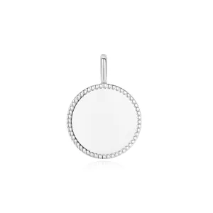 Ania Haie Silver Disc Charm NC060-04H Ania Haie Jewellery
