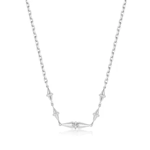 Ania Haie Silver Geometric Chain Necklace N053-04H Ania Haie Jewellery