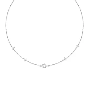 Ania Haie Silver Geometric Satellite Necklace N059-03H Ania Haie Jewellery
