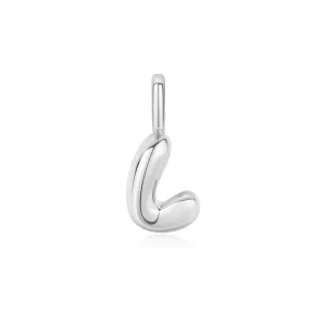 Ania Haie Silver L Letter Charm NC060-19H Ania Haie Jewellery