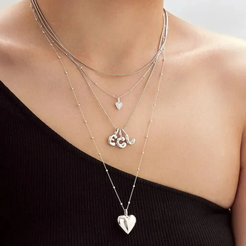 Ania Haie Silver L Letter Charm NC060-19H Ania Haie Jewellery