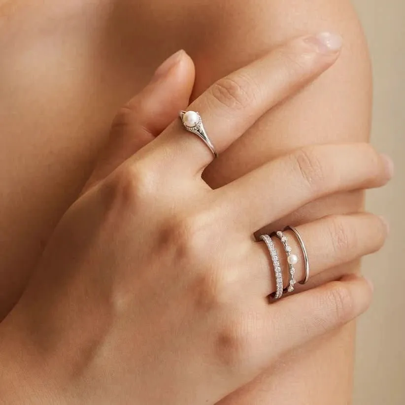 Ania Haie Silver Plain Ring R058-01H Ania Haie Jewellery
