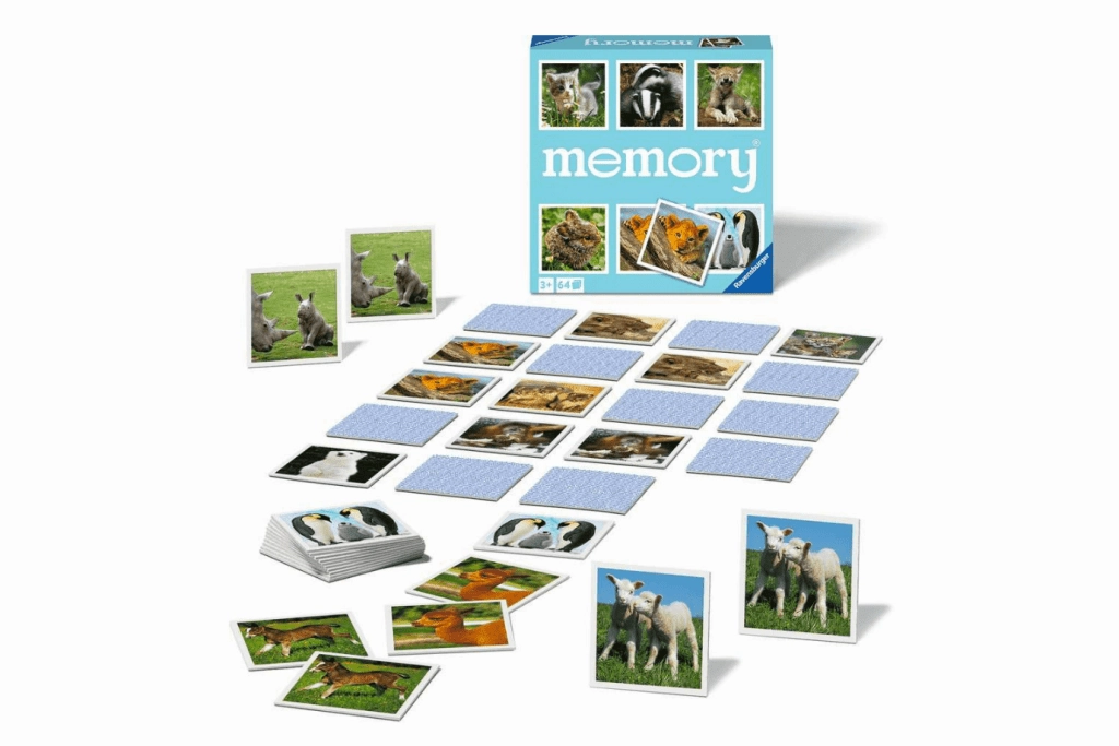 Animal Babies Memory Game