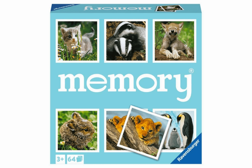 Animal Babies Memory Game