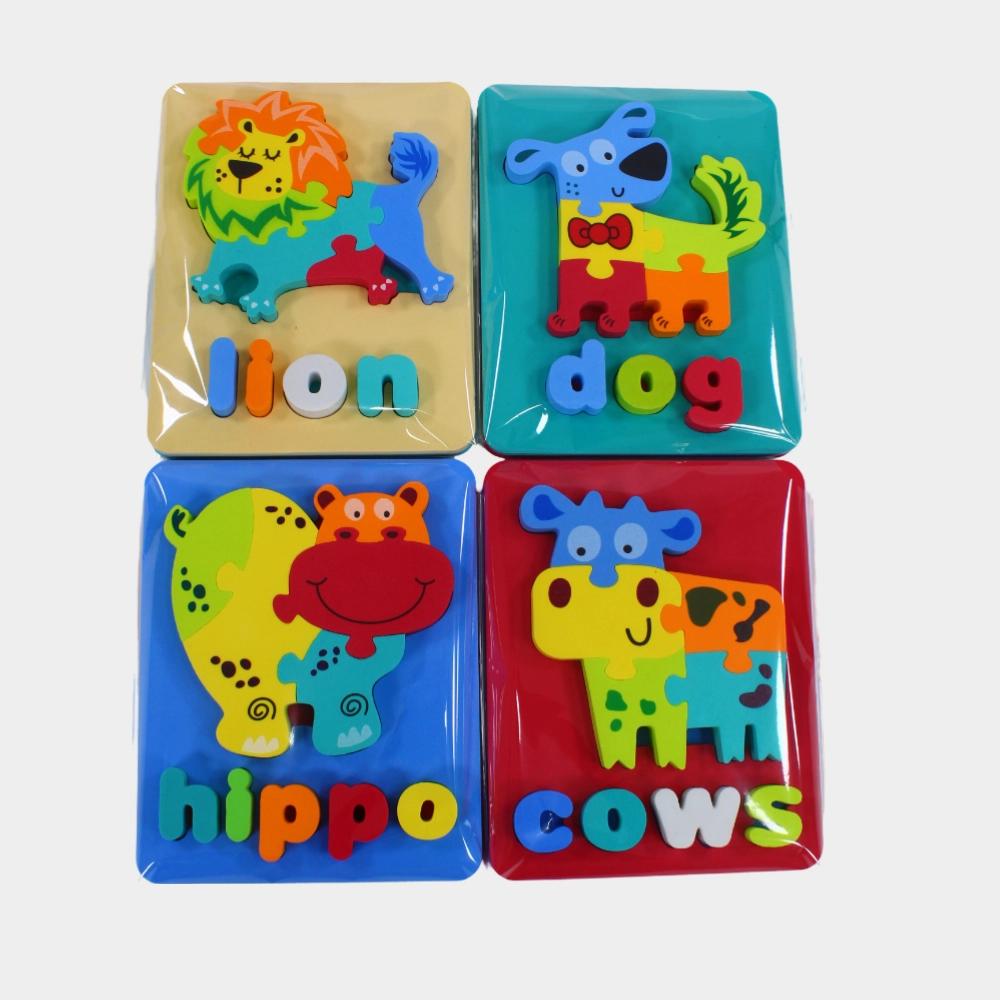 Animal Color Stacking Puzzle  Fun & Educational for Toddlers!