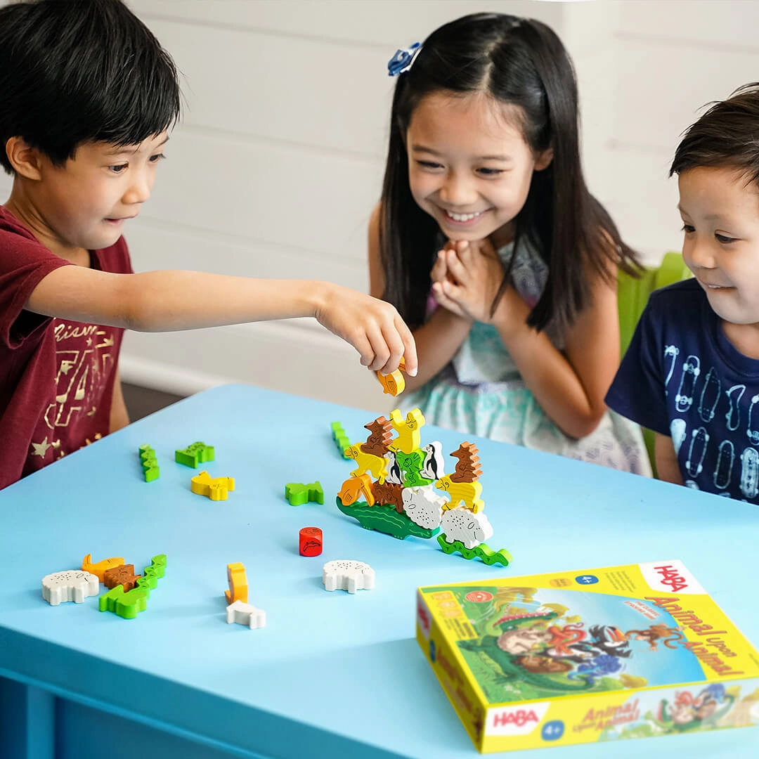 Animal Upon Animal Stacking Game