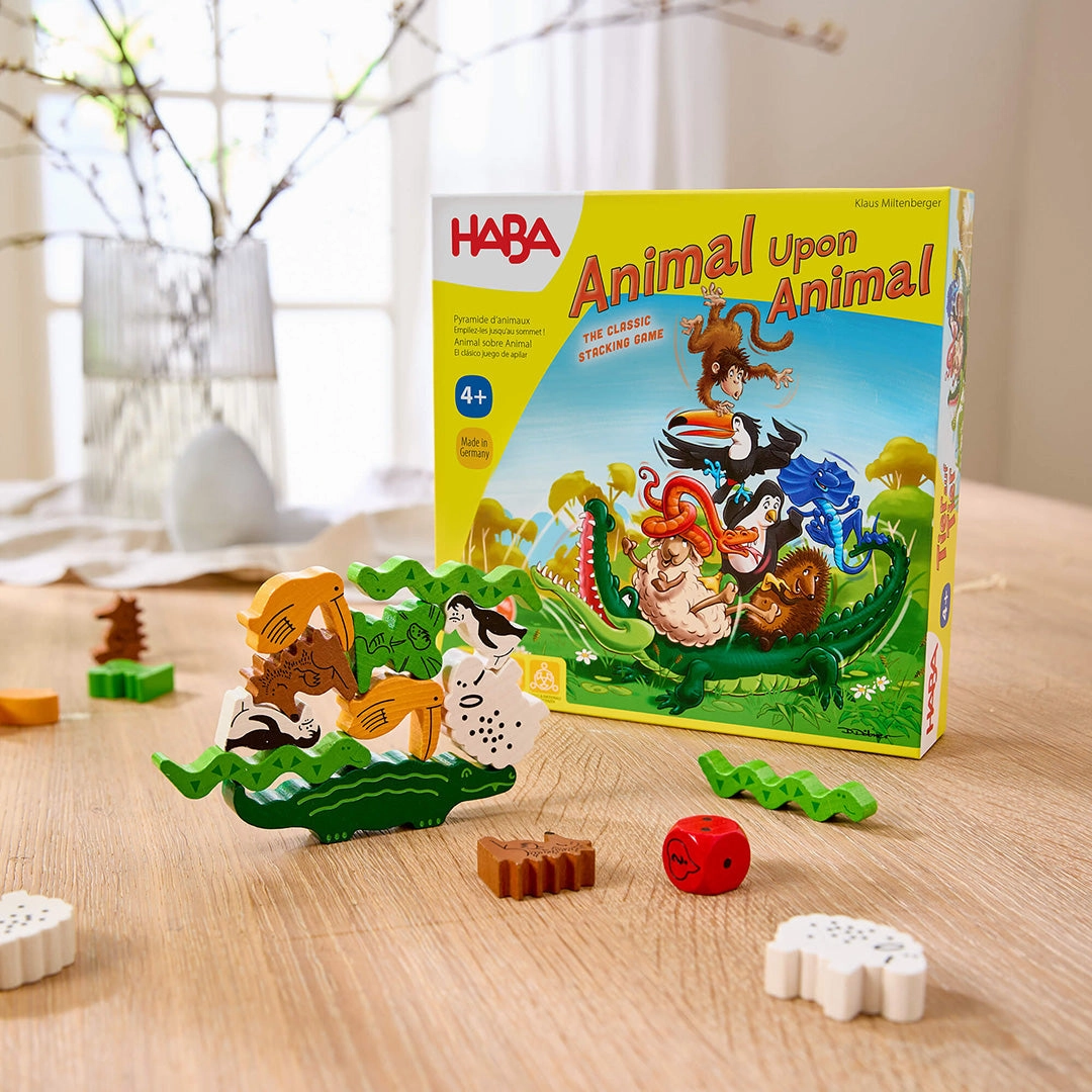 Animal Upon Animal Stacking Game