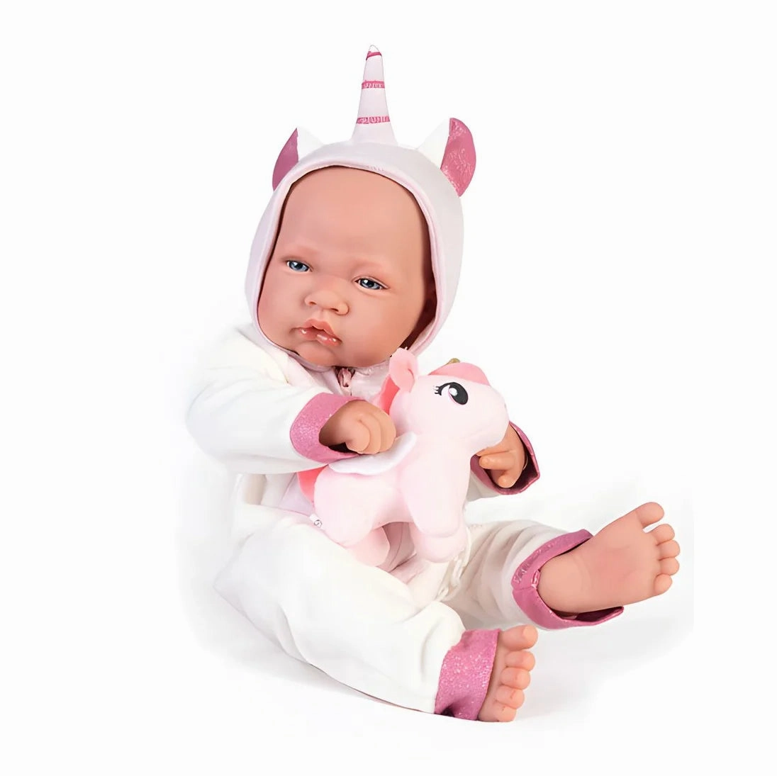 Antonio Juan 50268 Newborn Baby Doll 42cm with Unicorn Costume