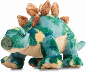 AURORA 32120 Stegosaurus Dinosaur, 13-Inch Soft Toy, Green
