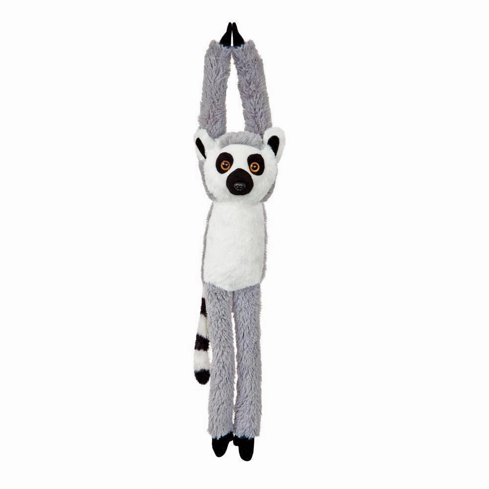 AURORA 61051 Hanging Lemur Grey 19-inch Soft Toy