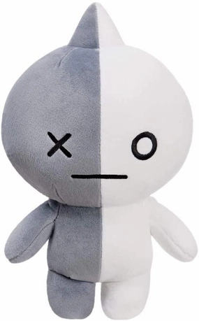 AURORA BT21 Van Soft Toy, Medium, 61323, Grey & White, Grey and White