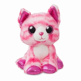 AURORA Crystal Pink Cat Plush 17cm