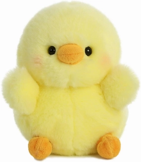 AURORA Rolly Pet 5-inch Chicken Chick Soft Toy