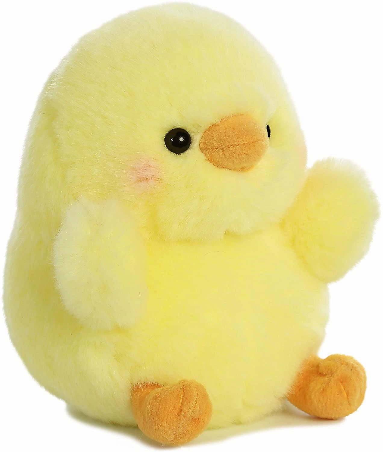 AURORA Rolly Pet 5-inch Chicken Chick Soft Toy