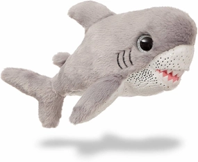 AURORA Sparke Tales Shark Finn 7-Inch Soft Toy, Grey and White