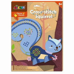 Avenir - Cross Stitch Squirrel Design