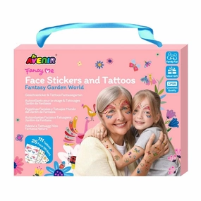 Avenir - Face Stickers and Tattoos Fantasy: Garden World
