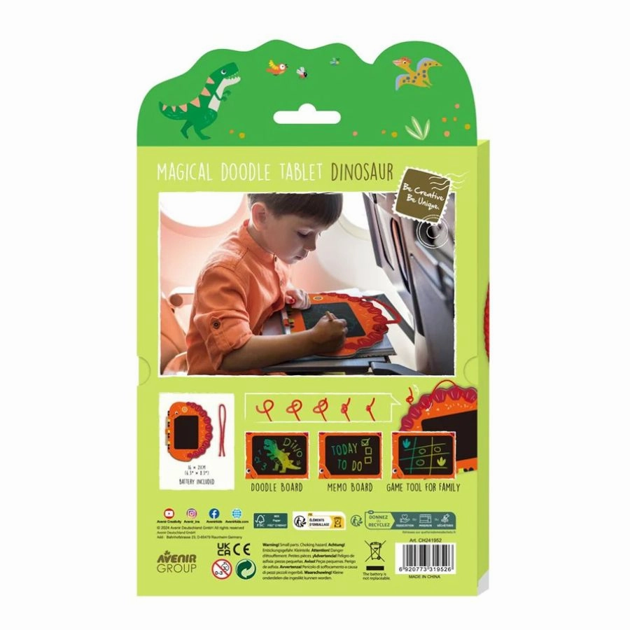 Avenir - Magic Doodle Tablet LCD Artidoodle Board Dinosaur