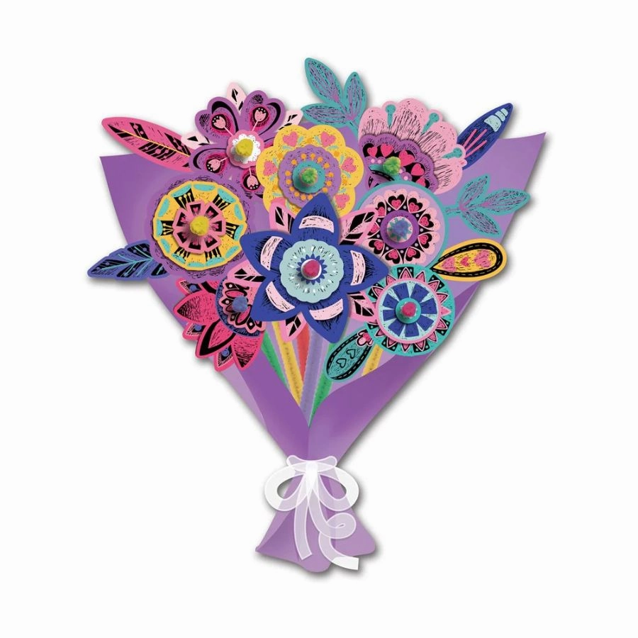Avenir - Scratch Flower Bouquet Craft Kit